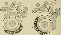 Picture 132 of 251 from Cyclopedia of textile work : a general reference library on cotton, woolen and worsted yarn manufacture, weaving, designing, chemistry and dyeing, finishing, knitting, and allied subjects (1911), leaf 206