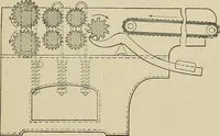 Picture 11 of 251 from Cyclopedia of textile work : a general reference library on cotton, woolen and worsted yarn manufacture, weaving, designing, chemistry and dyeing, finishing, knitting, and allied subjects (1911), leaf 39