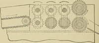 Picture 12 of 251 from Cyclopedia of textile work : a general reference library on cotton, woolen and worsted yarn manufacture, weaving, designing, chemistry and dyeing, finishing, knitting, and allied subjects (1911), leaf 40