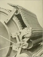 An illustration from Cyclopedia of textile work; a general reference library on cotton, woolen and worsted yarn manufacture, weaving, designing, chemistry and dyeing, finishing, knitting, and allied subjects (1911)