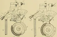 An illustration from Cyclopedia of textile work; a general reference library on cotton, woolen and worsted yarn manufacture, weaving, designing, chemistry and dyeing, finishing, knitting, and allied subjects (1911)