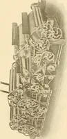 Picture 57 of 171 from Cyclopedia of textile work : a general reference library on cotton, woollen and worsted yarn manufacture, weaving, designing, chemistry and dyeing, finishing, knitting, and allied subjects (1907), leaf 117