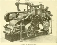 Picture 79 of 171 from Cyclopedia of textile work : a general reference library on cotton, woollen and worsted yarn manufacture, weaving, designing, chemistry and dyeing, finishing, knitting, and allied subjects (1907), leaf 170