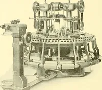 Picture 93 of 171 from Cyclopedia of textile work : a general reference library on cotton, woollen and worsted yarn manufacture, weaving, designing, chemistry and dyeing, finishing, knitting, and allied subjects (1907), leaf 200