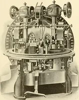 An illustration from Cyclopedia of textile work : a general reference library on cotton, woollen and worsted yarn manufacture, weaving, designing, chemistry and dyeing, finishing, knitting, and allied subjects (1907)