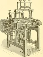 An illustration from Cyclopedia of textile work : a general reference library on cotton, woollen and worsted yarn manufacture, weaving, designing, chemistry and dyeing, finishing, knitting, and allied subjects (1907)