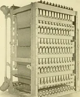 An illustration from Cyclopedia of textile work : a general reference library on cotton, woollen and worsted yarn manufacture, weaving, designing, chemistry and dyeing, finishing, knitting, and allied subjects (1907)