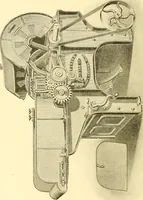 An illustration from Cyclopedia of textile work : a general reference library on cotton, woollen and worsted yarn manufacture, weaving, designing, chemistry and dyeing, finishing, knitting, and allied subjects (1907)