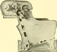 An illustration from Cyclopedia of textile work : a general reference library on cotton, woollen and worsted yarn manufacture, weaving, designing, chemistry and dyeing, finishing, knitting, and allied subjects (1907)