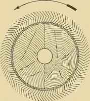 An illustration from Cyclopedia of textile work; (1907)