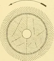 An illustration from Cyclopedia of textile work : a general reference library on cotton, woollen and worsted yarn manufacture, weaving, designing, chemistry and dyeing, finishing, knitting, and allied subjects (1907)