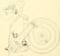 An illustration from Cyclopedia of textile work : a general reference library on cotton, woollen and worsted yarn manufacture, weaving, designing, chemistry and dyeing, finishing, knitting, and allied subjects (1907)