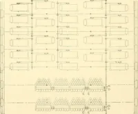An illustration from Cyclopedia of textile work : a general reference library on cotton, woollen and worsted yarn manufacture, weaving, designing, chemistry and dyeing, finishing, knitting, and allied subjects (1907)