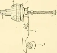 An illustration from Cyclopedia of textile work : a general reference library on cotton, woollen and worsted yarn manufacture, weaving, designing, chemistry and dyeing, finishing, knitting, and allied subjects (1907)