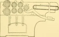 An illustration from Cyclopedia of textile work : a general reference library on cotton, woollen and worsted yarn manufacture, weaving, designing, chemistry and dyeing, finishing, knitting, and allied subjects (1907)