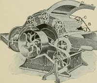 An illustration from Cyclopedia of textile work : a general reference library on cotton, woolen and worsted yarn manufacture, weaving, designing, chemistry and dyeing, finishing, knitting, and allied subjects (1911)