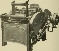 An illustration from Cyclopedia of textile work : a general reference library on cotton, woolen and worsted yarn manufacture, weaving, designing, chemistry and dyeing, finishing, knitting, and allied subjects (1911)