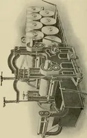 An illustration from Cyclopedia of textile work : a general reference library on cotton, woolen and worsted yarn manufacture, weaving, designing, chemistry and dyeing, finishing, knitting, and allied subjects (1911)