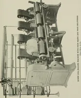 An illustration from Cyclopedia of textile work : a general reference library on cotton, woolen and worsted yarn manufacture, weaving, designing, chemistry and dyeing, finishing, knitting, and allied subjects (1911)