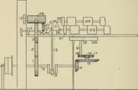 An illustration from Cyclopedia of textile work : a general reference library on cotton, woolen and worsted yarn manufacture, weaving, designing, chemistry and dyeing, finishing, knitting, and allied subjects (1911)