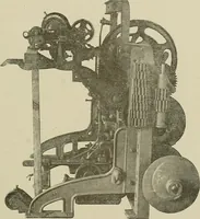 An illustration from Cyclopedia of textile work : a general reference library on cotton, woolen and worsted yarn manufacture, weaving, designing, chemistry and dyeing, finishing, knitting, and allied subjects (1911)