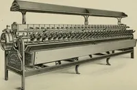 An illustration from Cyclopedia of textile work : a general reference library on cotton, woolen and worsted yarn manufacture, weaving, designing, chemistry and dyeing, finishing, knitting, and allied subjects (1911)
