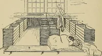 An illustration from Cyclopedia of textile work : a general reference library on cotton, woolen and worsted yarn manufacture, weaving, designing, chemistry and dyeing, finishing, knitting, and allied subjects (1911)