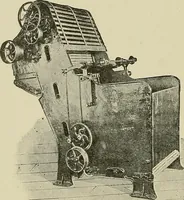 An illustration from Cyclopedia of textile work : a general reference library on cotton, woolen and worsted yarn manufacture, weaving, designing, chemistry and dyeing, finishing, knitting, and allied subjects (1911)