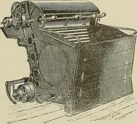 An illustration from Cyclopedia of textile work : a general reference library on cotton, woolen and worsted yarn manufacture, weaving, designing, chemistry and dyeing, finishing, knitting, and allied subjects (1911)