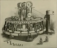 An illustration from Cyclopedia of textile work : a general reference library on cotton, woolen and worsted yarn manufacture, weaving, designing, chemistry and dyeing, finishing, knitting, and allied subjects (1911)