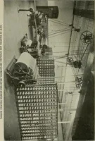 An illustration from Cyclopedia of textile work : a general reference library on cotton, woolen and worsted yarn manufacture, weaving, designing, chemistry and dyeing, finishing, knitting, and allied subjects (1911)