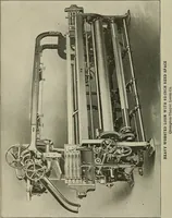 An illustration from Cyclopedia of textile work : a general reference library on cotton, woolen and worsted yarn manufacture, weaving, designing, chemistry and dyeing, finishing, knitting, and allied subjects (1911)