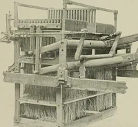 An illustration from Cyclopedia of textile work : a general reference library on cotton, woolen and worsted yarn manufacture, weaving, designing, chemistry and dyeing, finishing, knitting, and allied subjects (1911)