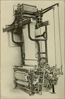 An illustration from Cyclopedia of textile work : a general reference library on cotton, woolen and worsted yarn manufacture, weaving, designing, chemistry and dyeing, finishing, knitting, and allied subjects (1911)