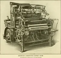 An illustration from Cyclopedia of textile work : a general reference library on cotton, woollen and worsted yarn manufacture, weaving, designing, chemistry and dyeing, finishing, knitting, and allied subjects (1907)