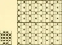 An illustration from Cyclopedia of textile work : a general reference library on cotton, woollen and worsted yarn manufacture, weaving, designing, chemistry and dyeing, finishing, knitting, and allied subjects (1907)
