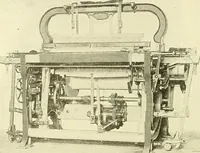 An illustration from Cyclopedia of textile work : a general reference library on cotton, woolen and worsted yarn manufacture, weaving, designing, chemistry and dyeing, finishing, knitting, and allied subjects (1911)