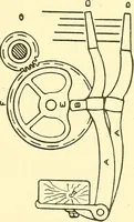 An illustration from Cyclopedia of textile work : a general reference library on cotton, woolen and worsted yarn manufacture, weaving, designing, chemistry and dyeing, finishing, knitting, and allied subjects (1911)