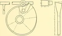 An illustration from Cyclopedia of textile work : a general reference library on cotton, woolen and worsted yarn manufacture, weaving, designing, chemistry and dyeing, finishing, knitting, and allied subjects (1911)