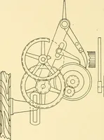 An illustration from Cyclopedia of textile work : a general reference library on cotton, woolen and worsted yarn manufacture, weaving, designing, chemistry and dyeing, finishing, knitting, and allied subjects (1911)