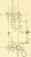 An illustration from Cyclopedia of textile work : a general reference library on cotton, woolen and worsted yarn manufacture, weaving, designing, chemistry and dyeing, finishing, knitting, and allied subjects (1911)