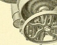 An illustration from Cyclopedia of textile work : a general reference library on cotton, woolen and worsted yarn manufacture, weaving, designing, chemistry and dyeing, finishing, knitting, and allied subjects (1911)