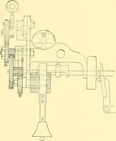 An illustration from Cyclopedia of textile work : a general reference library on cotton, woolen and worsted yarn manufacture, weaving, designing, chemistry and dyeing, finishing, knitting, and allied subjects (1911)