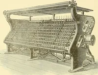 An illustration from Cyclopedia of textile work : a general reference library on cotton, woolen and worsted yarn manufacture, weaving, designing, chemistry and dyeing, finishing, knitting, and allied subjects (1911)