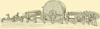 An illustration from Cyclopedia of textile work : a general reference library on cotton, woolen and worsted yarn manufacture, weaving, designing, chemistry and dyeing, finishing, knitting, and allied subjects (1911)