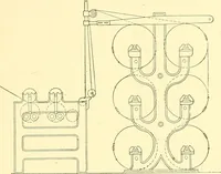 An illustration from Cyclopedia of textile work : a general reference library on cotton, woolen and worsted yarn manufacture, weaving, designing, chemistry and dyeing, finishing, knitting, and allied subjects (1911)