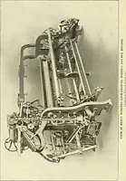 An illustration from Cyclopedia of textile work : a general reference library on cotton, woolen and worsted yarn manufacture, weaving, designing, chemistry and dyeing, finishing, knitting, and allied subjects (1911)