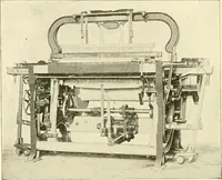 An illustration from Cyclopedia of textile work : a general reference library on cotton, woollen and worsted yarn manufacture, weaving, designing, chemistry and dyeing, finishing, knitting, and allied subjects (1907)