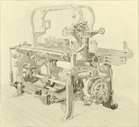 An illustration from Cyclopedia of textile work : a general reference library on cotton, woollen and worsted yarn manufacture, weaving, designing, chemistry and dyeing, finishing, knitting, and allied subjects (1907)