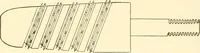 An illustration from Cyclopedia of textile work : a general reference library on cotton, woollen and worsted yarn manufacture, weaving, designing, chemistry and dyeing, finishing, knitting, and allied subjects (1907)